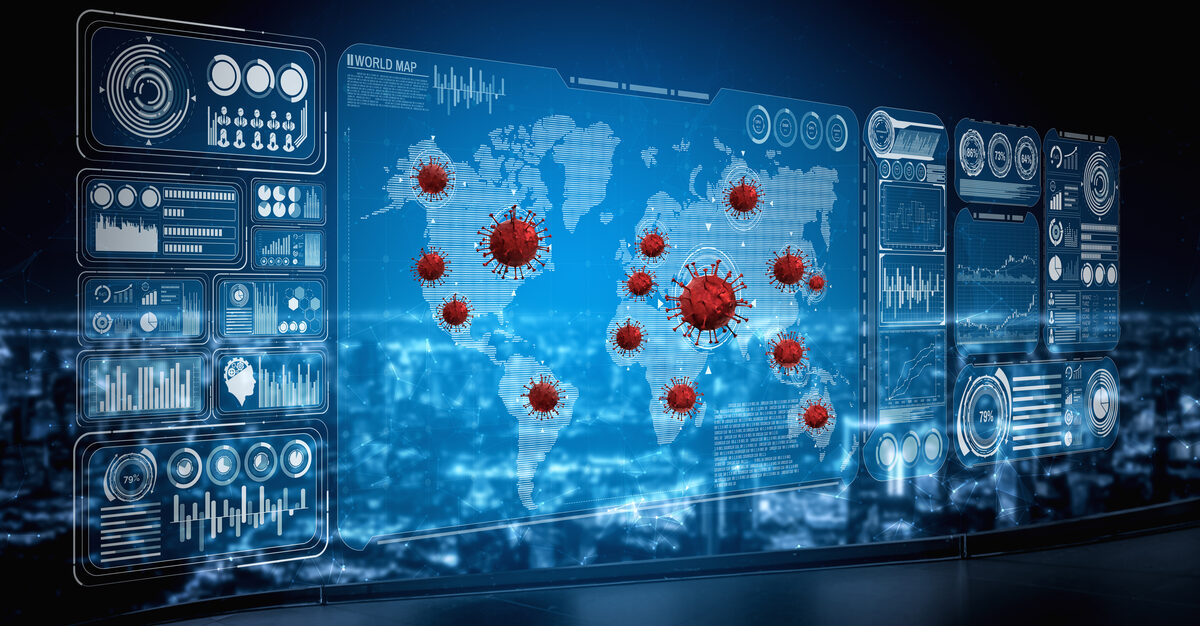 Data dashboard illustration