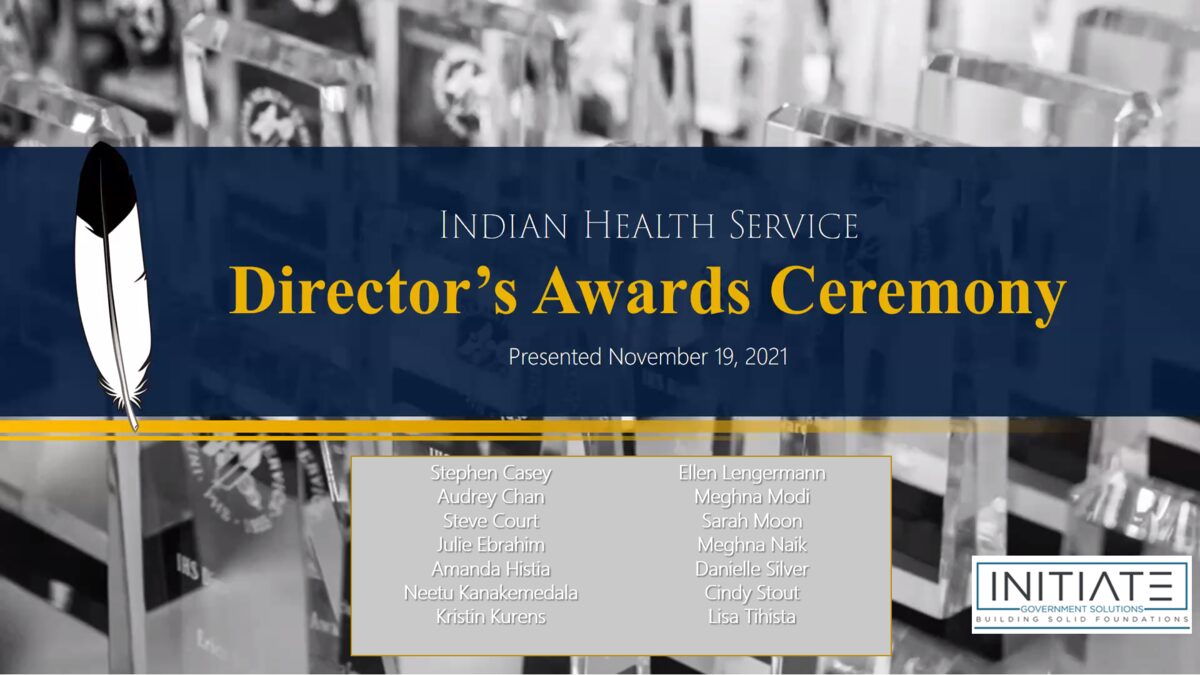 Indian Health Service Director's Awards Ceremony