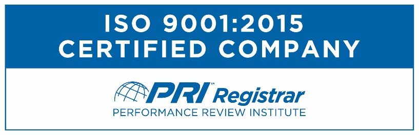 ISO 9001:2015 certified company